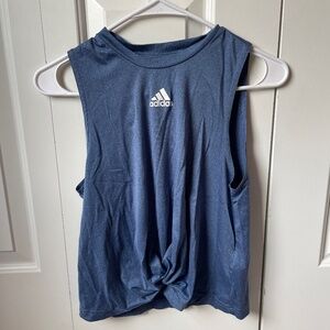 Adidas Tie-Front Muscle Tank